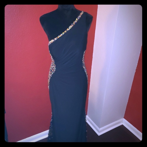 Formal Black Dress - Picture 1 of 3